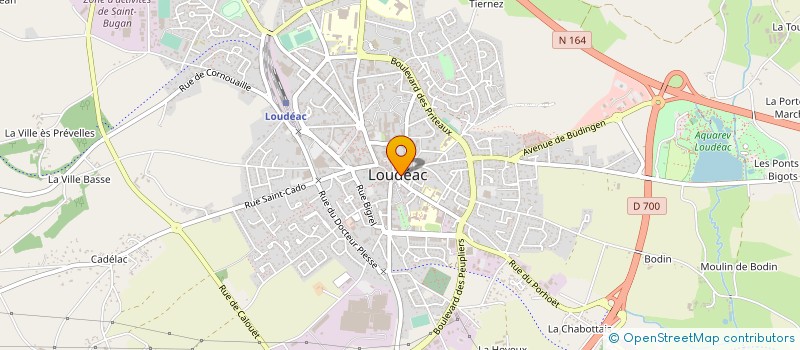 localisation de l'entreprise SARL MALESTROIT LE CLERC à LOUDEAC