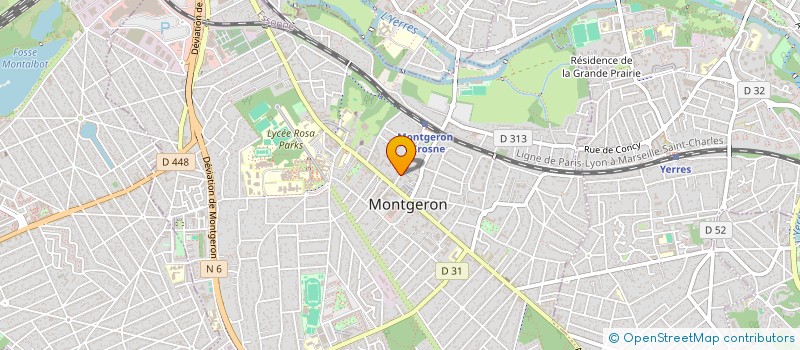 localisation de l'entreprise SARL MALHARVAL à MONTGERON