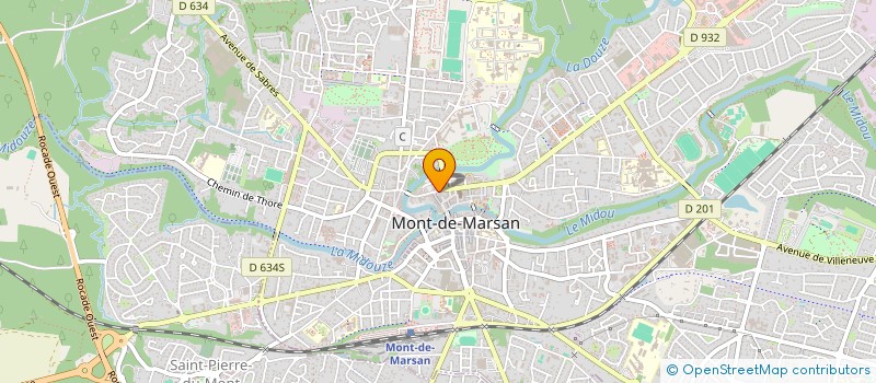 localisation de l'entreprise SARL MALI NAILS à MONT-DE-MARSAN
