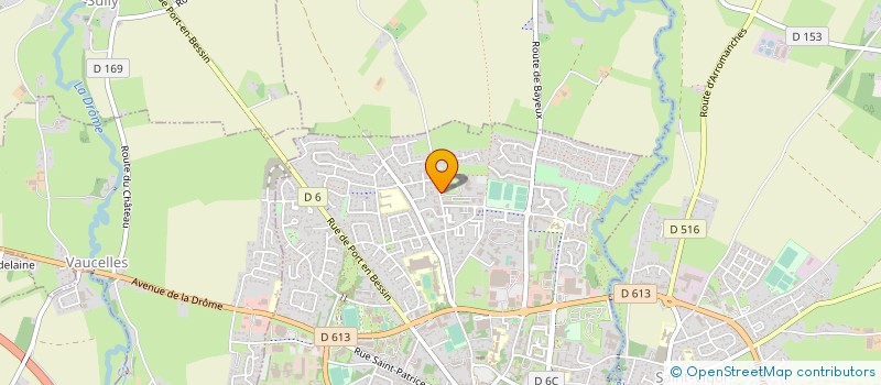 localisation de l'entreprise SARL MALICE  BAYEUX