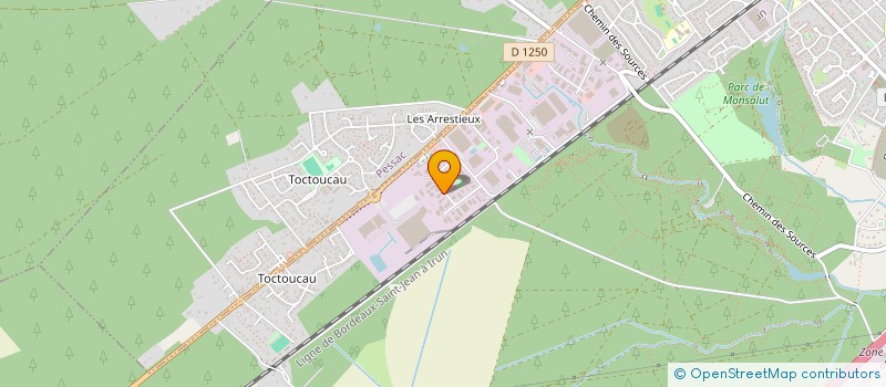 localisation de l'entreprise SARL MALICE-ELEC à CESTAS