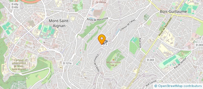 localisation de l'entreprise SARL MALIDOR  MONT-SAINT-AIGNAN