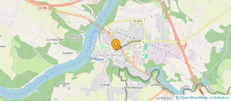 localisation de l'entreprise SARL MALINITEA & CO à LA ROCHE-BERNARD