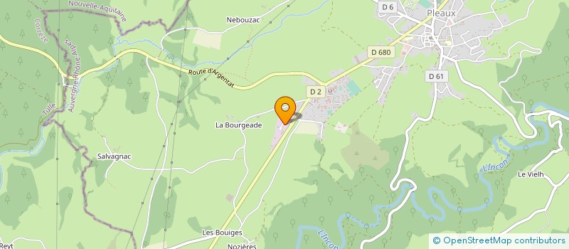 localisation de l'entreprise SARL MALLET AMBULANCES à PLEAUX