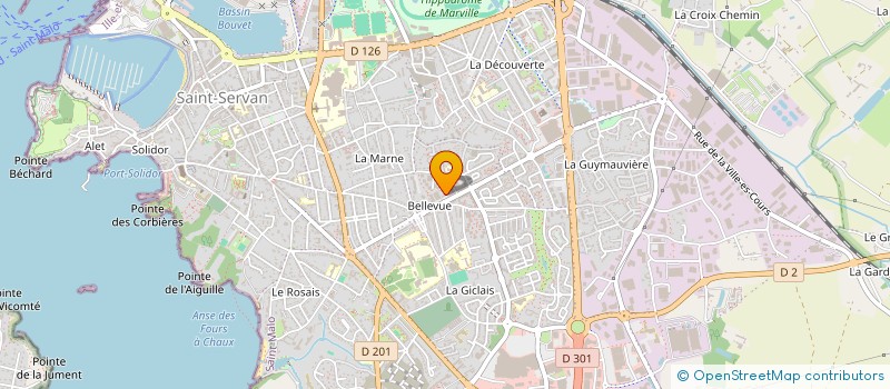 localisation de l'entreprise SARL MALO LOISIRS à SAINT-MALO