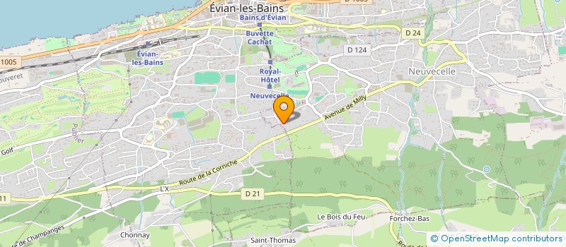 localisation de l'entreprise SARL MALOT IMMOLOC  NEUVECELLE