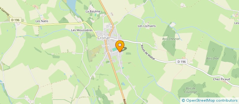 localisation de l'entreprise SARL MALTAVERNE  CRONAT