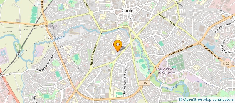 localisation de l'entreprise SARL MAM à CHOLET