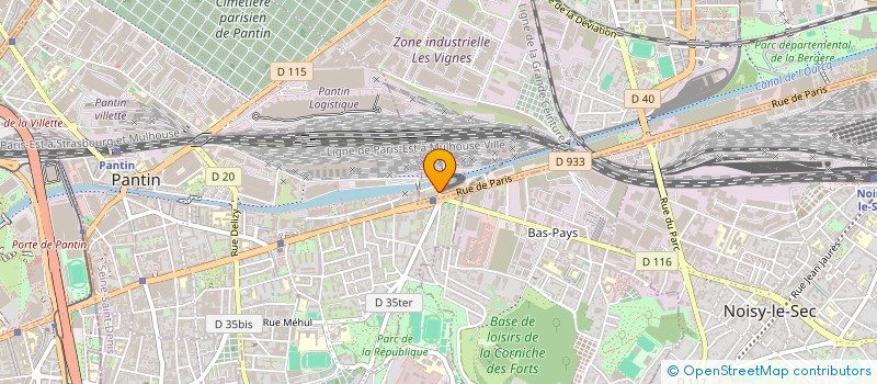 localisation de l'entreprise SARL MAMA MUXIMA  BOBIGNY