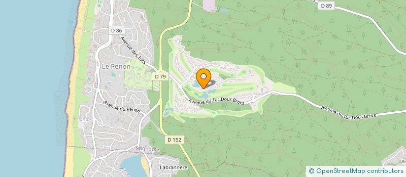 localisation de l'entreprise SARL MAMALOU  SEIGNOSSE