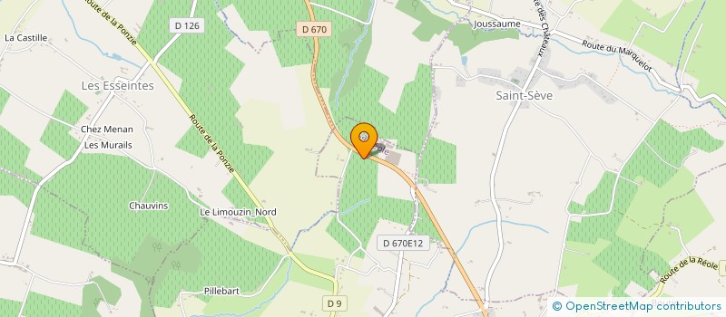 localisation de l'entreprise SARL MAMAYOSA  LA REOLE