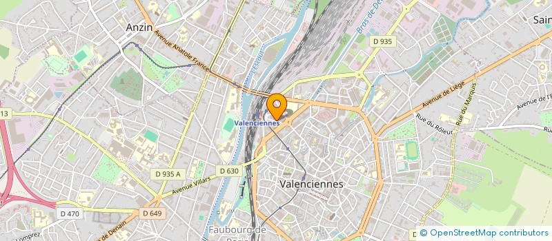 localisation de l'entreprise SARL MAMMA MIA  VALENCIENNES