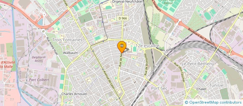 localisation de l'entreprise SARL MANAL  REIMS