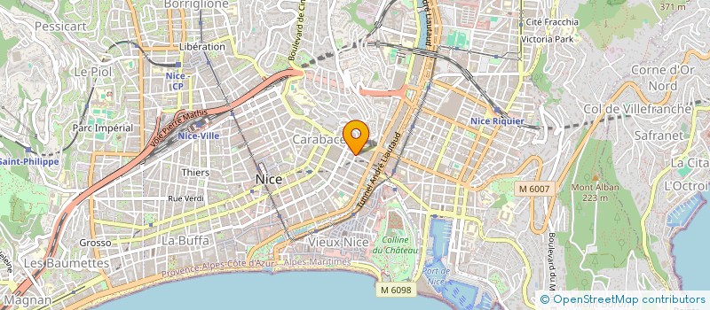 localisation de l'entreprise SARL MANAL à NICE