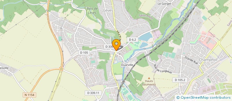 localisation de l'entreprise SARL MANCEAU DUVALLET à LEVES