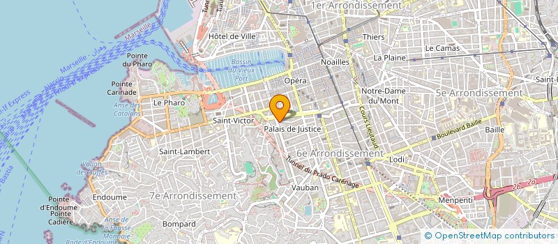 localisation de l'entreprise SARL MANCRY à MARSEILLE