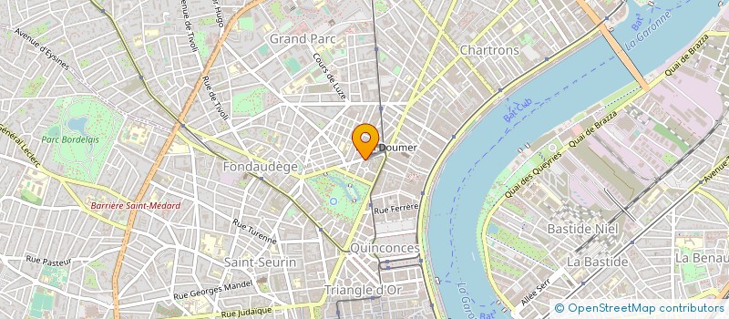 localisation de l'entreprise SARL MANDE à BORDEAUX