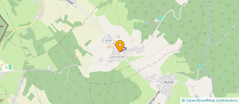 localisation de l'entreprise SARL MANDET  GERNELLE