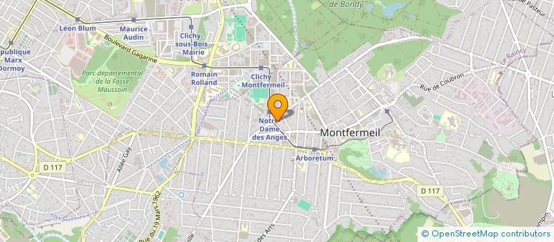 localisation de l'entreprise SARL MANELLE à MONTFERMEIL