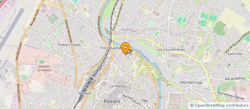 localisation de l'entreprise SARL MANGA à POITIERS
