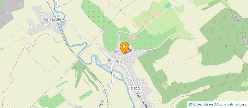 localisation de l'entreprise SARL MANGEAT  PULLIGNY