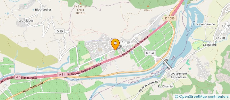 localisation de l'entreprise SARL MANI  LA SAULCE