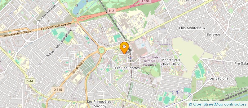 localisation de l'entreprise SARL MANI SECURITE PRIVEE à SEVRAN