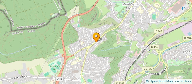 localisation de l'entreprise SARL MANIELAN  MONT-SAINT-MARTIN