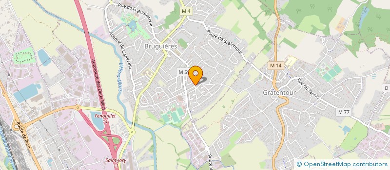 localisation de l'entreprise SARL MANILAV  BRUGUIERES