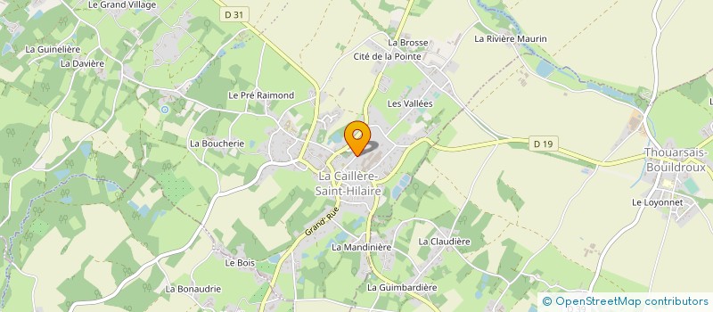 localisation de l'entreprise SARL MANISA à CAILLERE-SAINT-HILAIRE