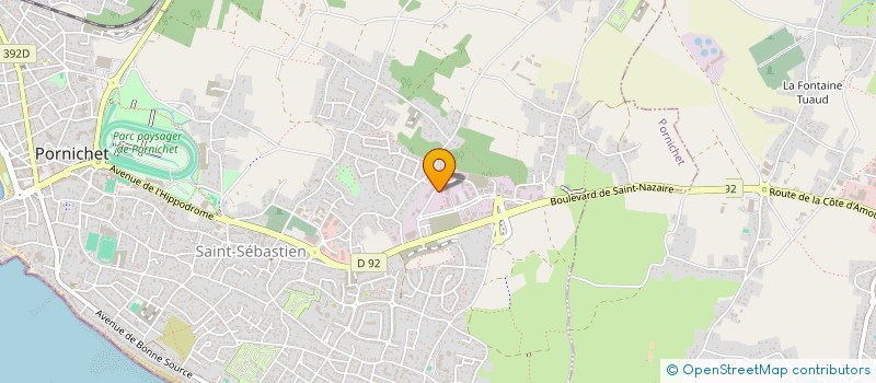 localisation de l'entreprise SARL MANNADI  PORNICHET