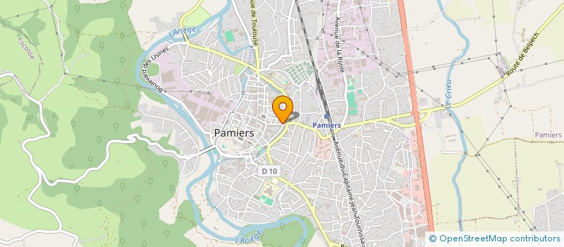 localisation de l'entreprise SARL MANOIR à PAMIERS