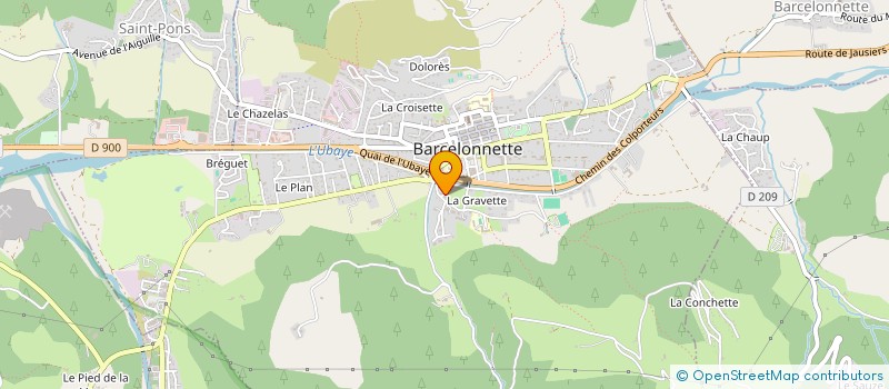localisation de l'entreprise SARL MANOLYS DISTRIBUTION à UVERNET-FOURS
