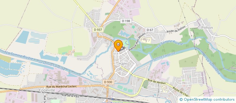 localisation de l'entreprise SARL MANON  HAM