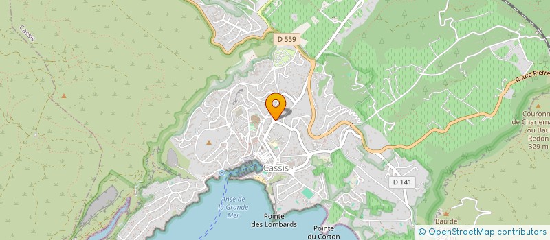 localisation de l'entreprise SARL MANOU  CASSIS