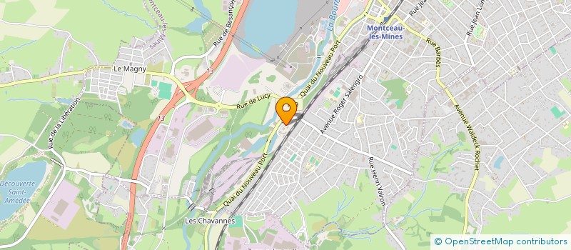 localisation de l'entreprise SARL MANOU RENOVATION à MONTCEAU-LES-MINES