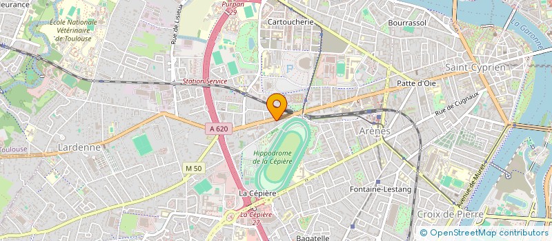localisation de l'entreprise SARL MANU PIECES AUTO à TOULOUSE