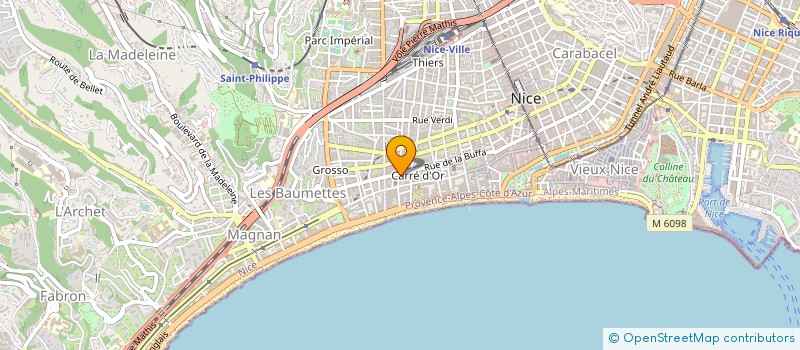 localisation de l'entreprise SARL MANUKYAN à NICE