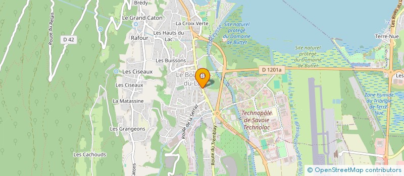 localisation de l'entreprise SARL MANVIL  LE BOURGET-DU-LAC