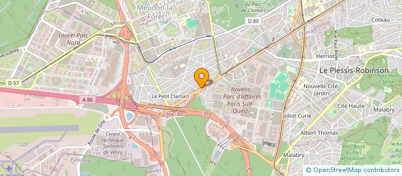 localisation de l'entreprise SARL MANZONI à CLAMART