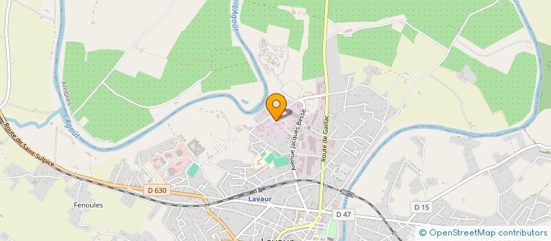 localisation de l'entreprise SARL MAPA T.P  LAVAUR