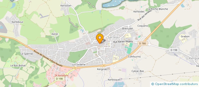 localisation de l'entreprise SARL MAQUIGNON à SARZEAU
