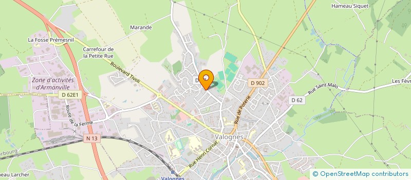 localisation de l'entreprise SARL MAR TAO  VALOGNES