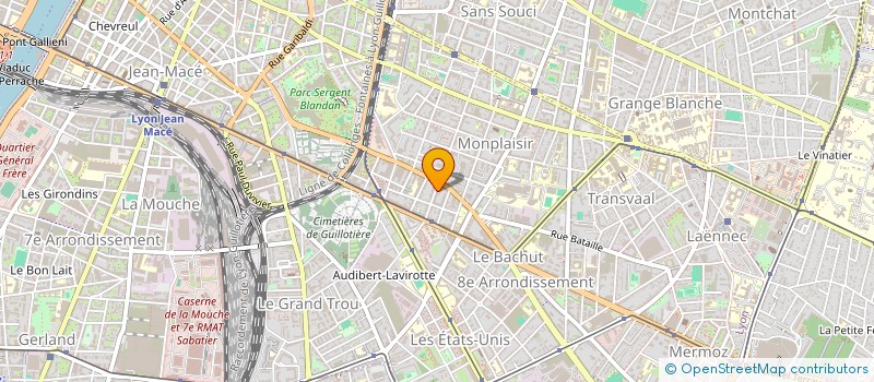 localisation de l'entreprise SARL MARACHE à LYON