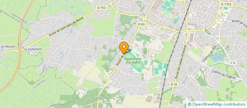 localisation de l'entreprise SARL MARAIS ET BOCAGE à CHALLANS