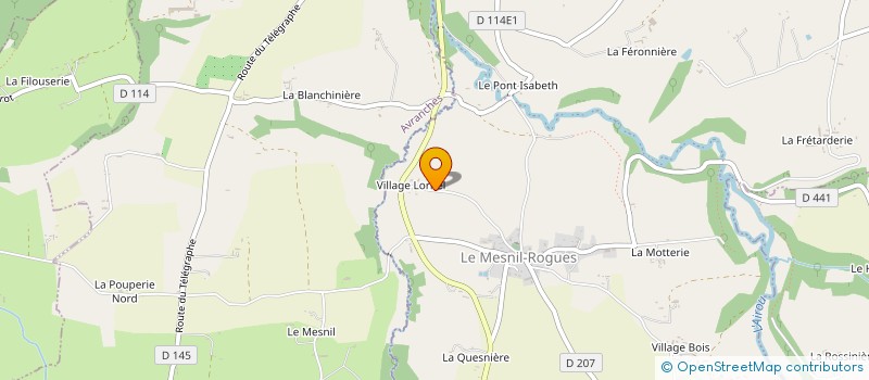 localisation de l'entreprise SARL MARAIS PUBLICITE à GAVRAY-SUR-SIENNE