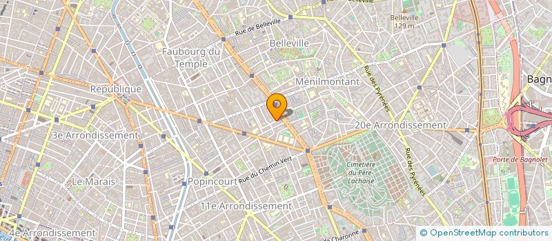 localisation de l'entreprise SARL MARATHON  PARIS