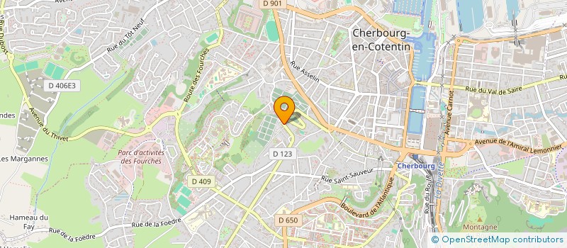 localisation de l'entreprise SARL MARBRERIE ANGER CHERBOURG à CHERBOURG-EN-COTENTIN