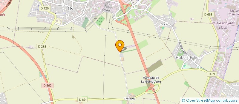 localisation de l'entreprise SARL MARBRERIE DOGUET ET FILS à IFS