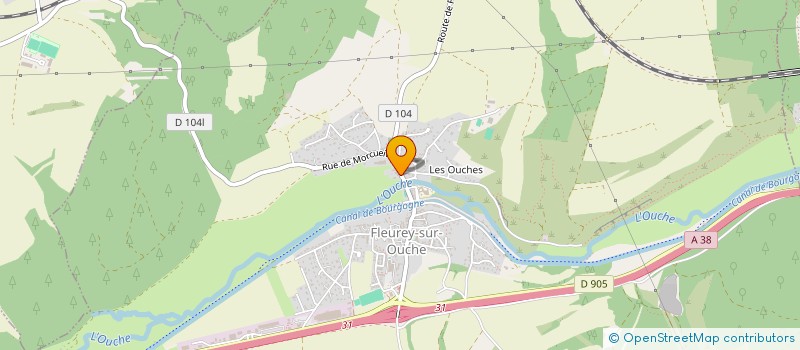 localisation de l'entreprise SARL MARBROTECH à FLEUREY-SUR-OUCHE